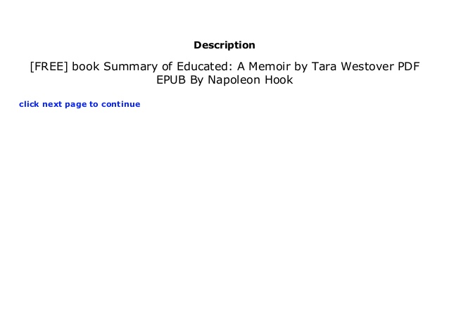 tara westover educated pdf versiob
